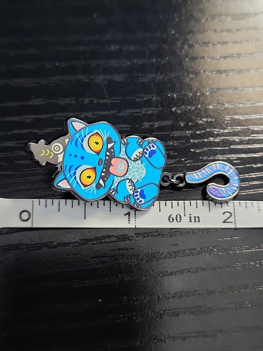 K-Pop Demon Hunters Derpy Tiger Inspired Enamel Pin - Picture 3 of 4